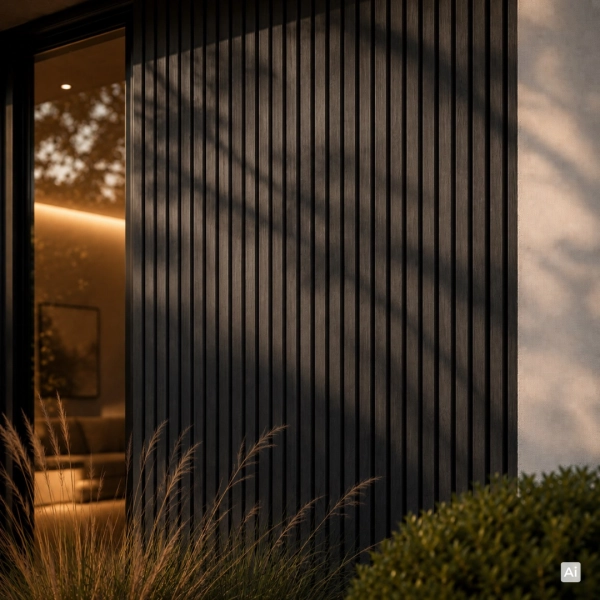 Panel elewacyjny Nordeck Linea 290 x 21,9 cm | Charcoal